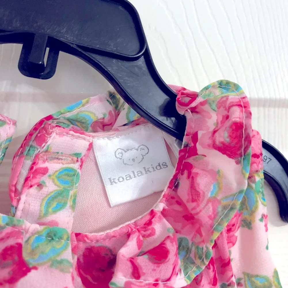 3-6months floral dress for baby girl